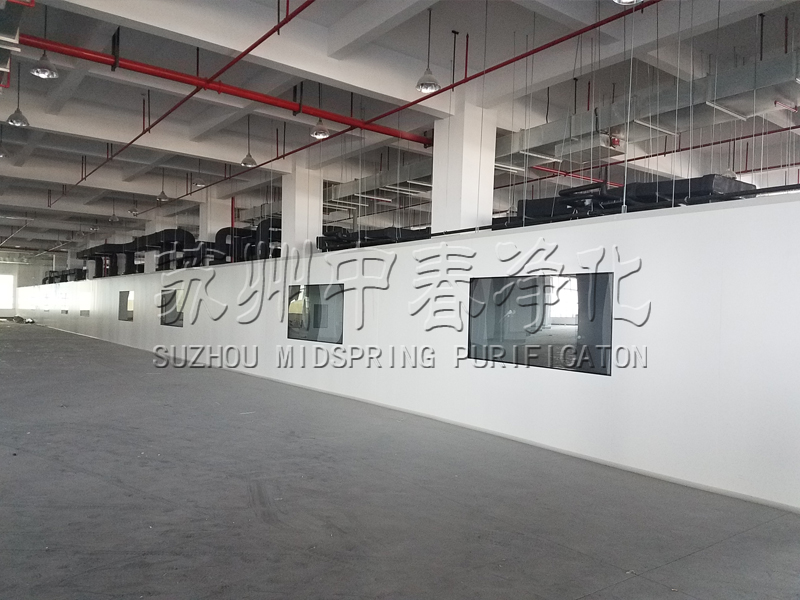 凈化工程彩鋼板結構施工方案